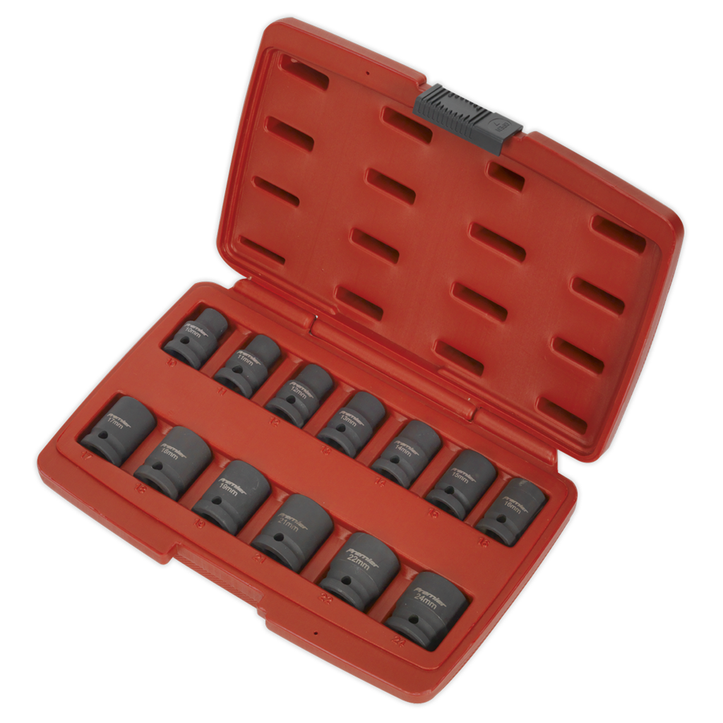 Premier Total Drive&#174; Impact Socket Set 1/2"Sq Drive 13pc