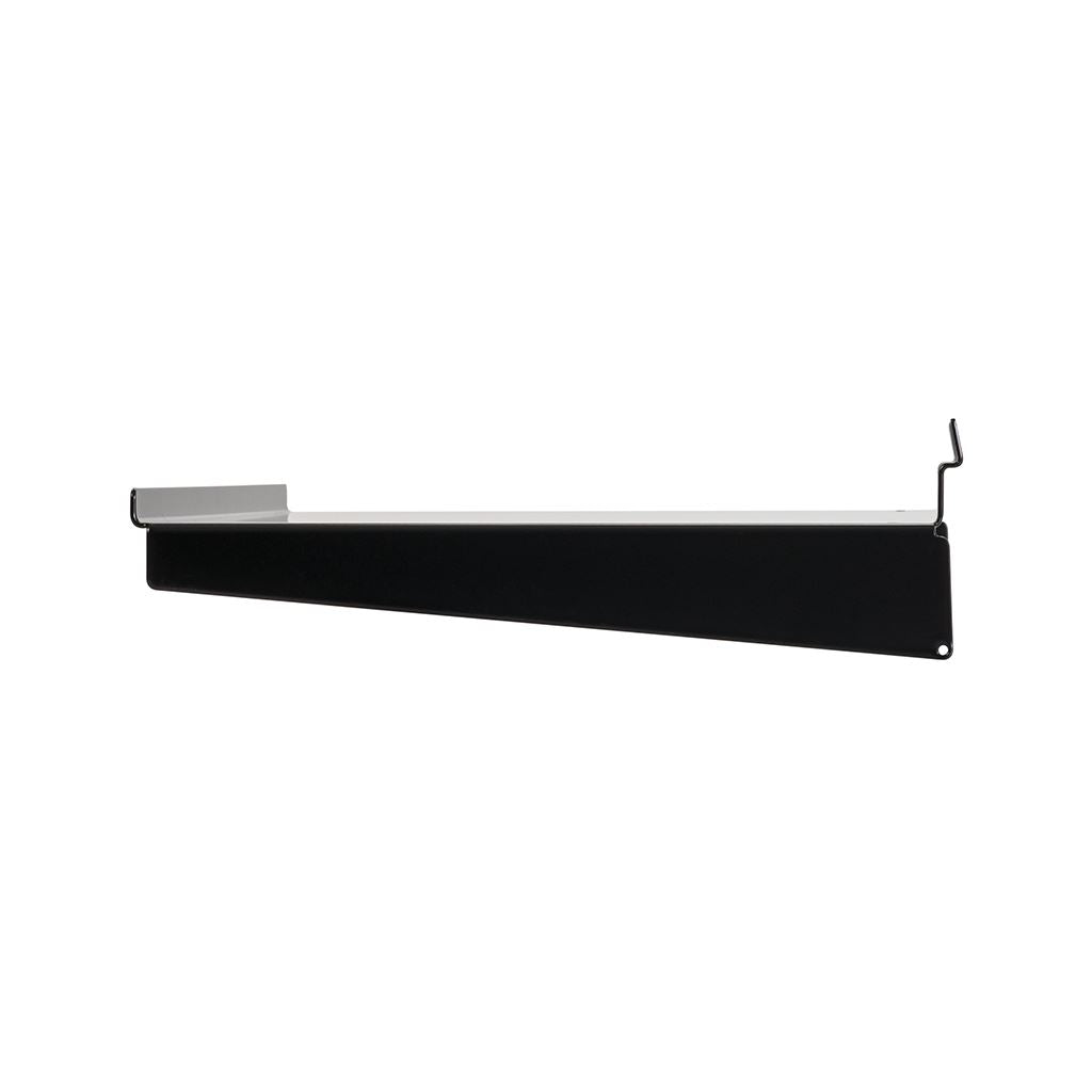 Silverline Shelf 300mm 4pk - Black