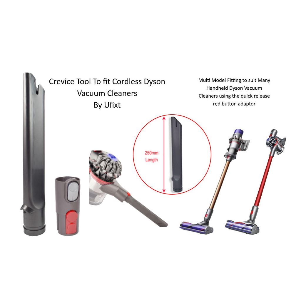 Dyson Cordless Vacuum Cleaner Long Crevice Nozzle Tool | Compatible Non-Genuine by Ufixt