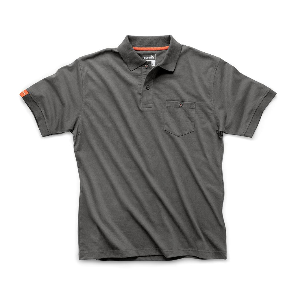 Scruffs Eco Worker Polo Graphite - M