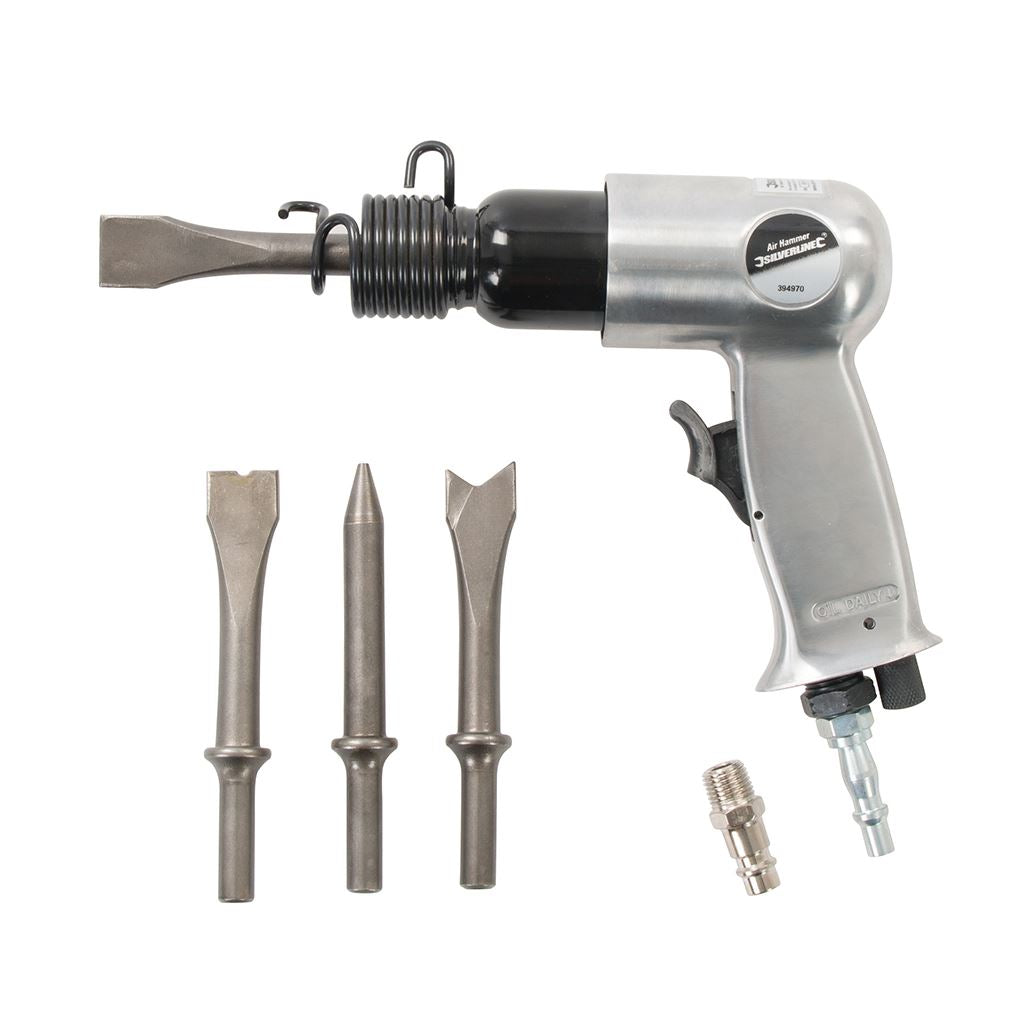 Silverline Air Hammer Set 5pce - 5pce