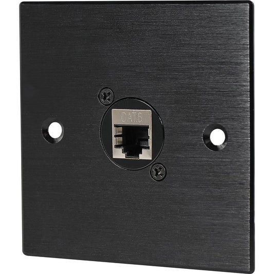 1 x Cat 6 Socket Wall Plate Metal