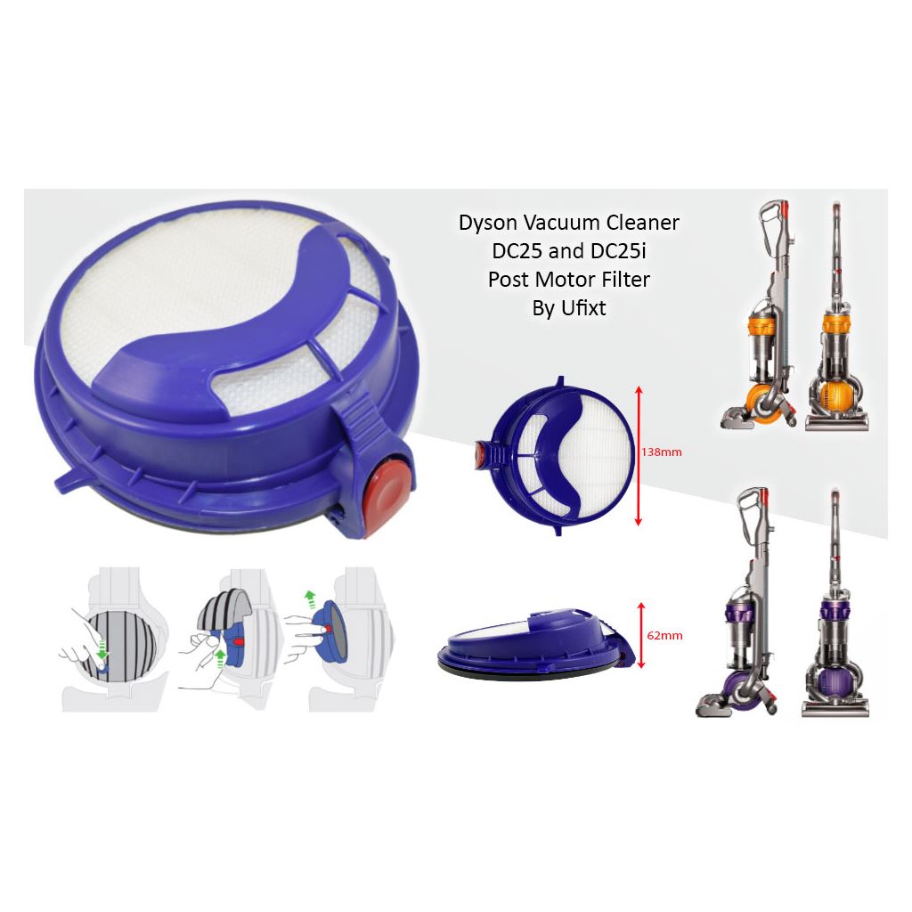 Dyson DC25 DC25i HEPA Post Motor Vacuum Cleaner Filter | Compatible Replacement by Ufixt