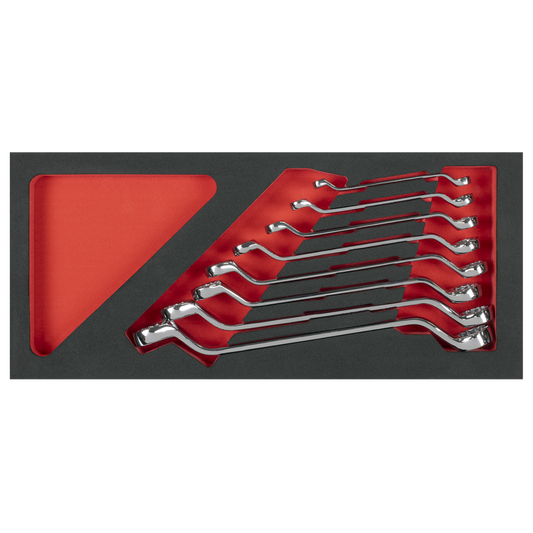 Premier Deep Offset Spanner Set with Tool Tray 8pc