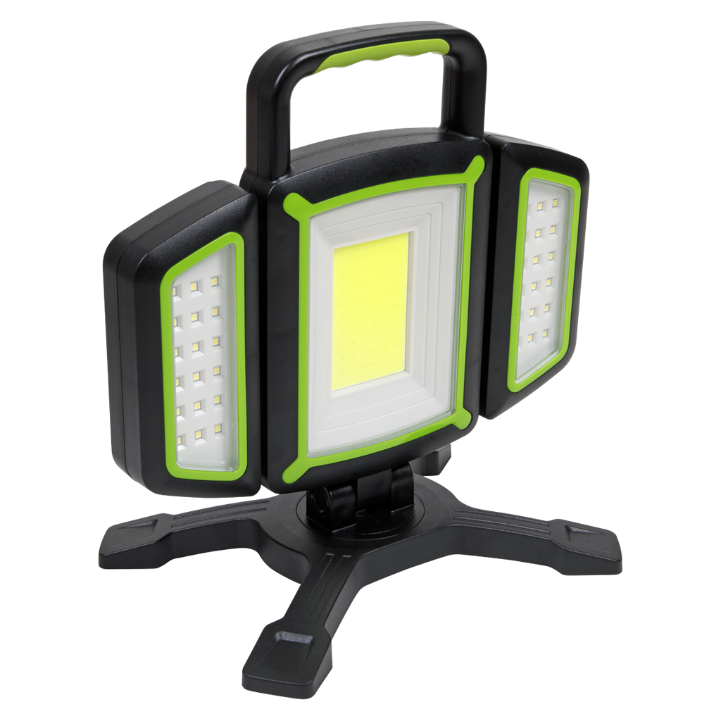 Rechargeable Flexible Floodlight 18W COB & 9W SMD LED