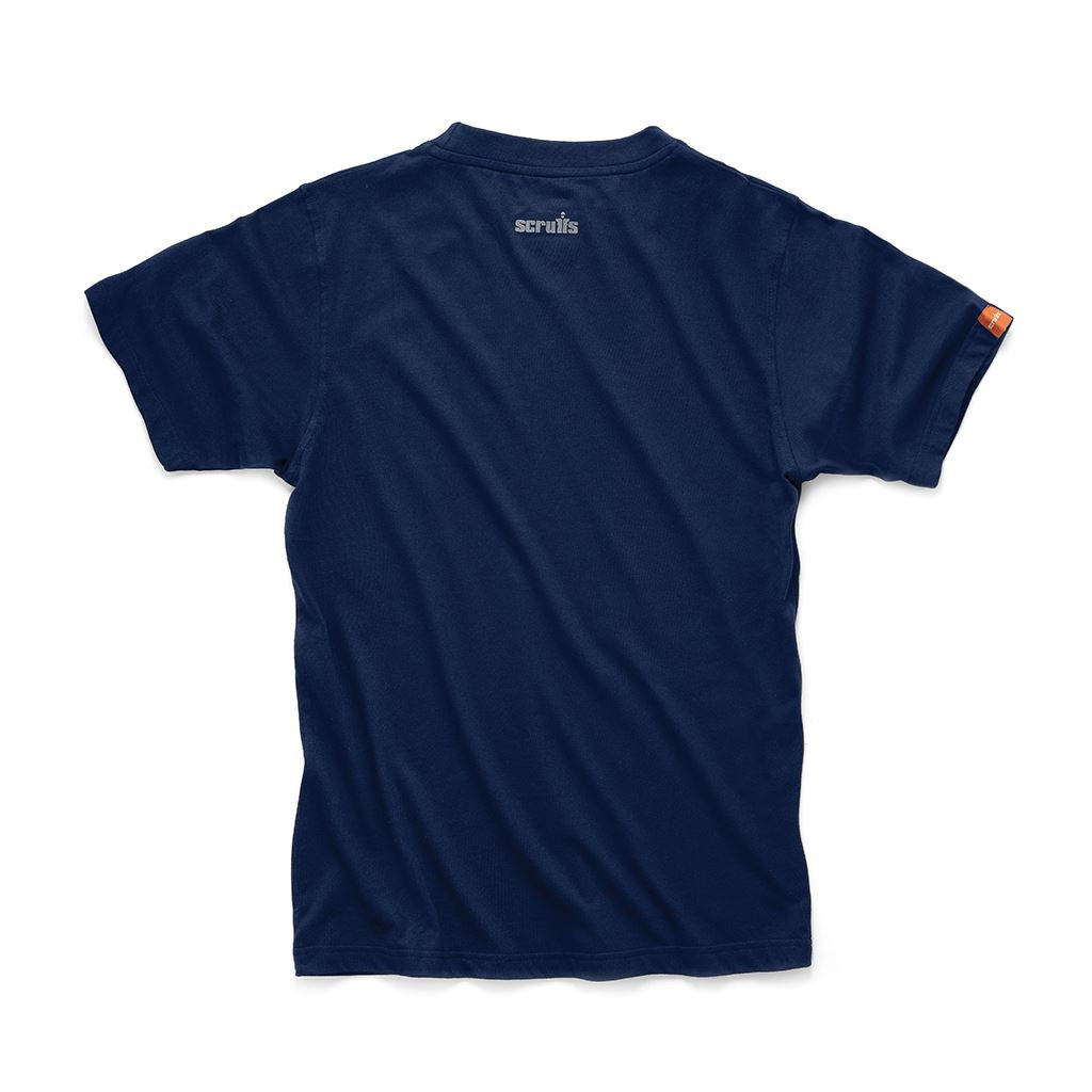 Scruffs Eco Worker T-Shirt Navy - XL