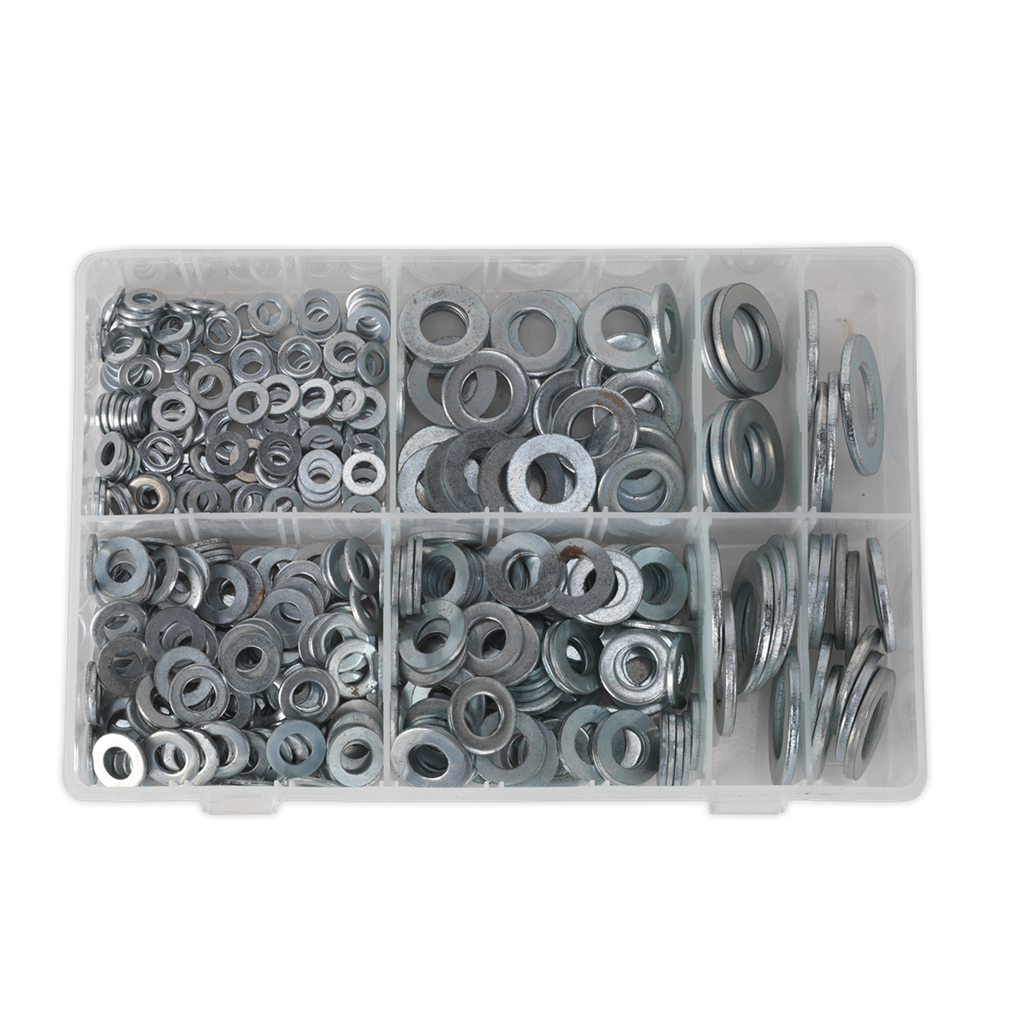 Flat Washer Assortment M6-M24 Form C 495pc