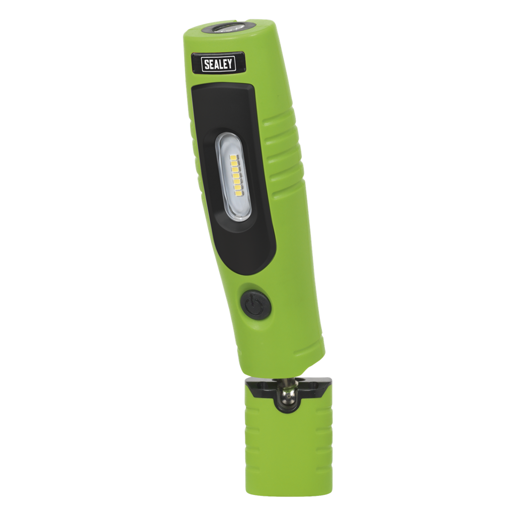 Rechargeable 360&#176; Inspection Light 4W & 3W SMD LED - Green