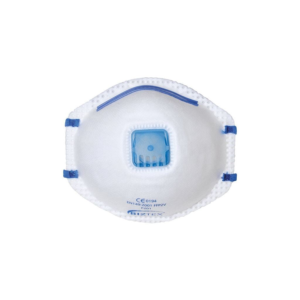 FFP2 Disposable Dust Mist Respirators - Valved - Pack of 10