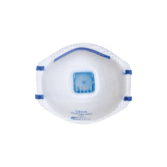 FFP2 Disposable Dust Mist Respirators - Valved - Pack of 10