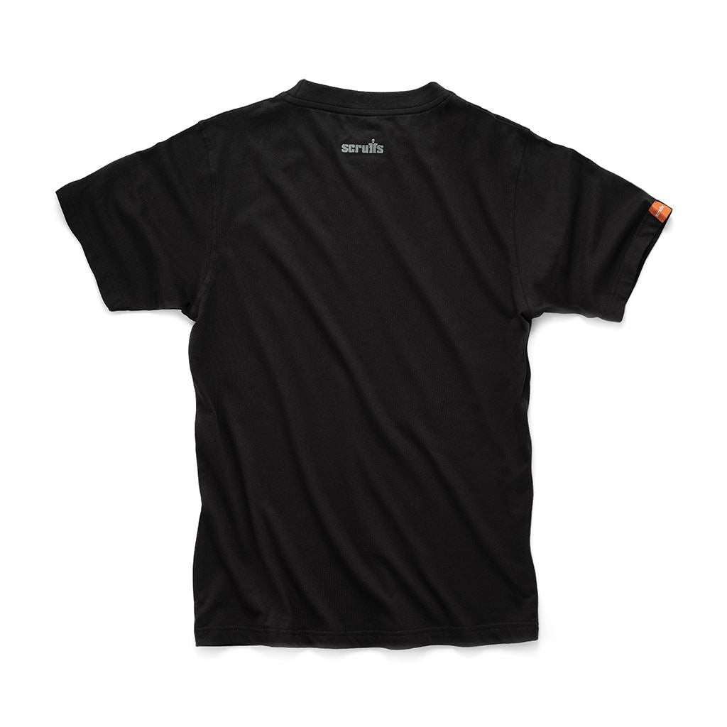 Scruffs Eco Worker T-Shirt Black - S