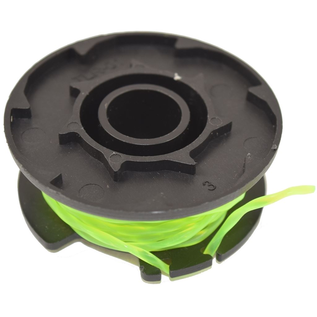Ryobi-Compatible 36V Strimmer Spool & Twisted Line 2mm x 3.3m - Replacement for RAC143
