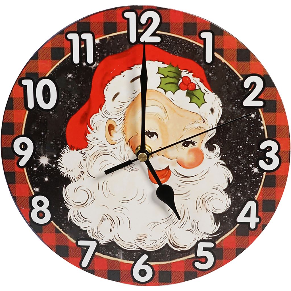 Xmas Haus Christmas Wall Clock