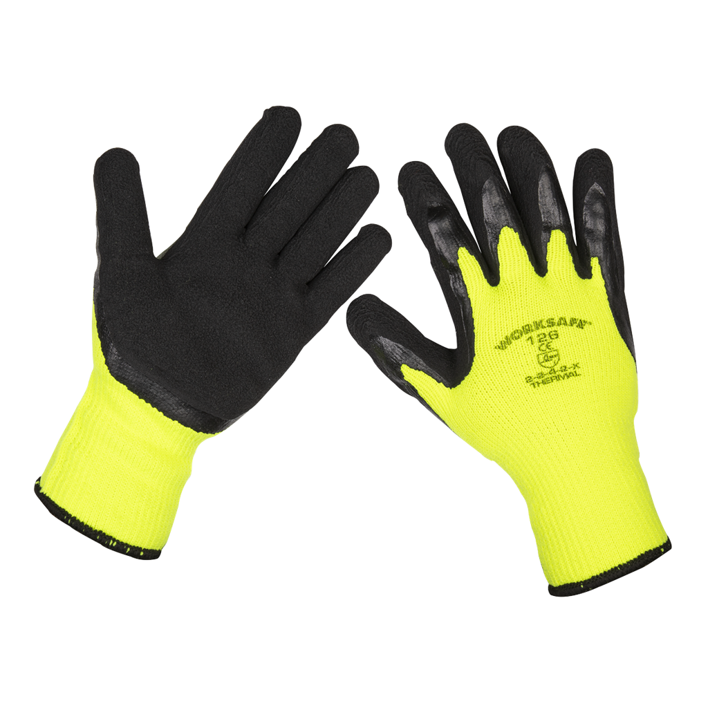 Worksafe&#174; Thermal Super Grip Gloves, Large - Pack of 120 Pairs