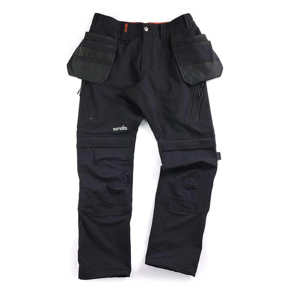 Scruffs Tech Holster Trousers Black - 30R