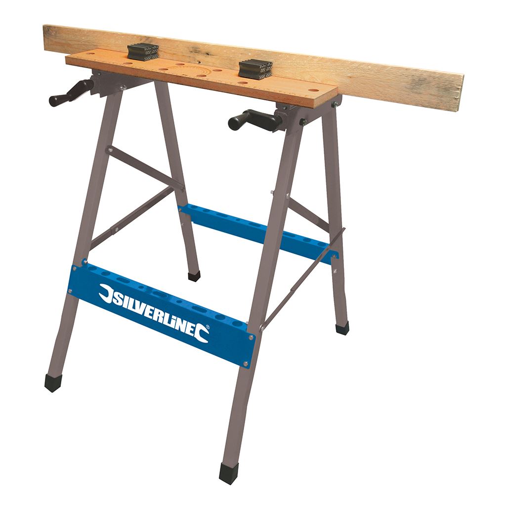 Silverline Portable Workbench - 100kg