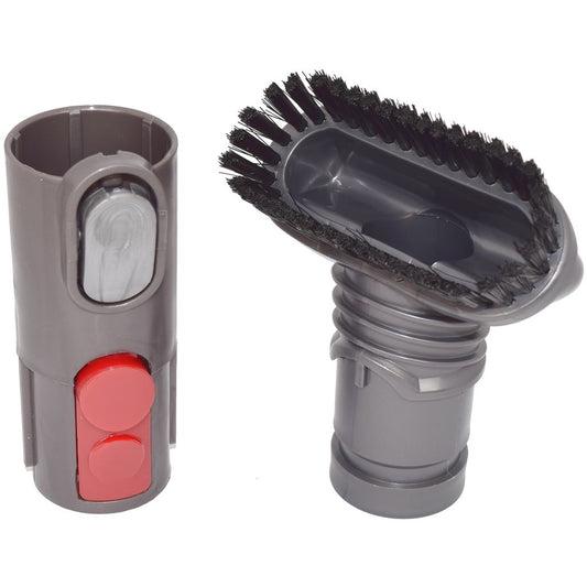 Cordless Stubborn Dirt & Dusting Brush Tool – Compatible with Dyson V6, V7, V8, V10, SV10 & SV11 by Ufixt