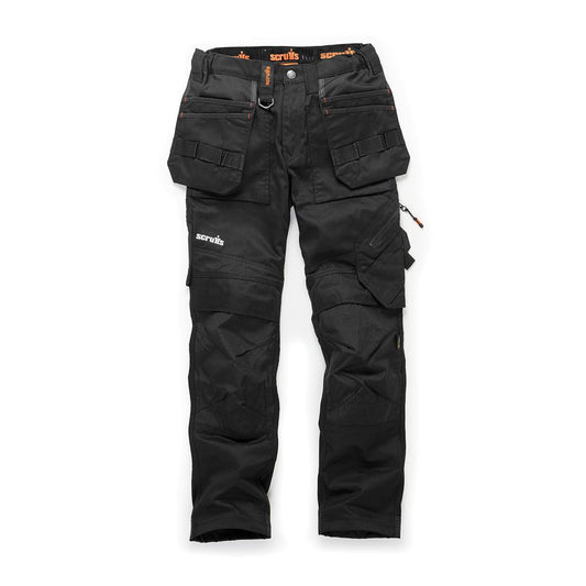 Scruffs Women&#39;s Trade Flex Holster Trousers Black - 10R