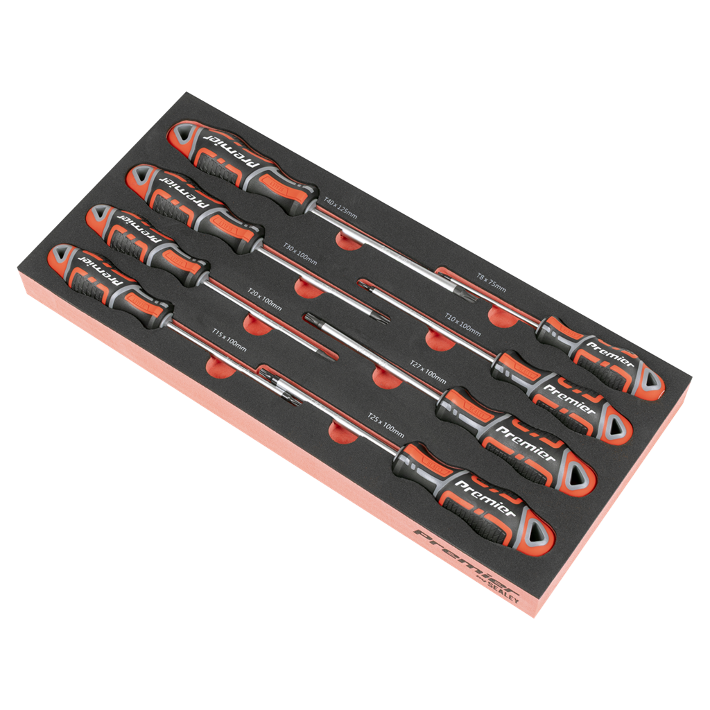 Premier TRX-Star* Screwdriver Set with Tool Tray 8pc