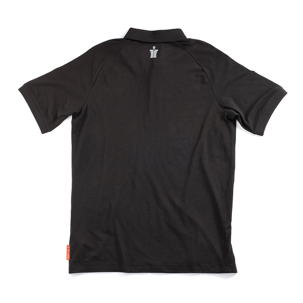 Scruffs Tech Polo Black - S