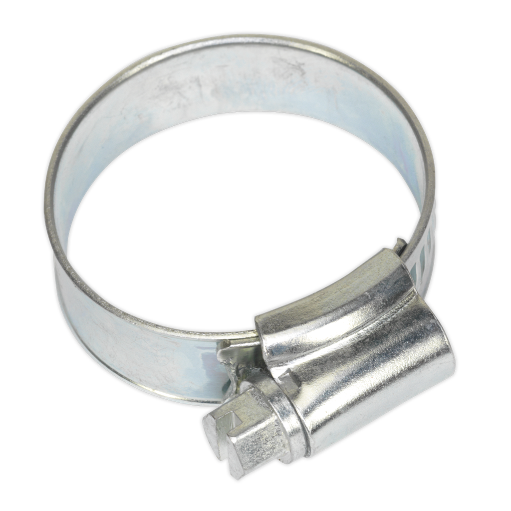 Zinc Plated Hose Clip 22-32mm - Pack of 20