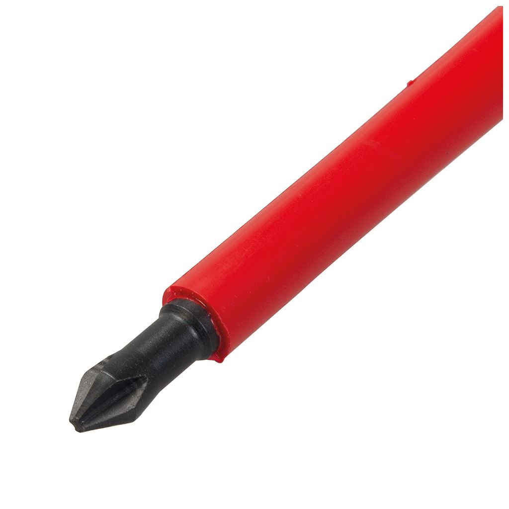 King Dick 1-for-6 Screwdriver Insulated - PZ1, PZ2, PZ3 & PH1, PH2, PH3