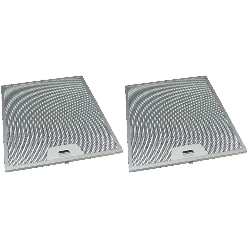 2 x Universal Cooker Hood Metal Grease Filter 250 mm &#215; 300 mm | Compatible Replacement by Ufixt
