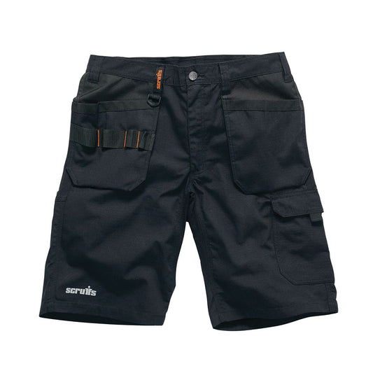 Scruffs Trade Flex Holster Shorts Black - 40" W