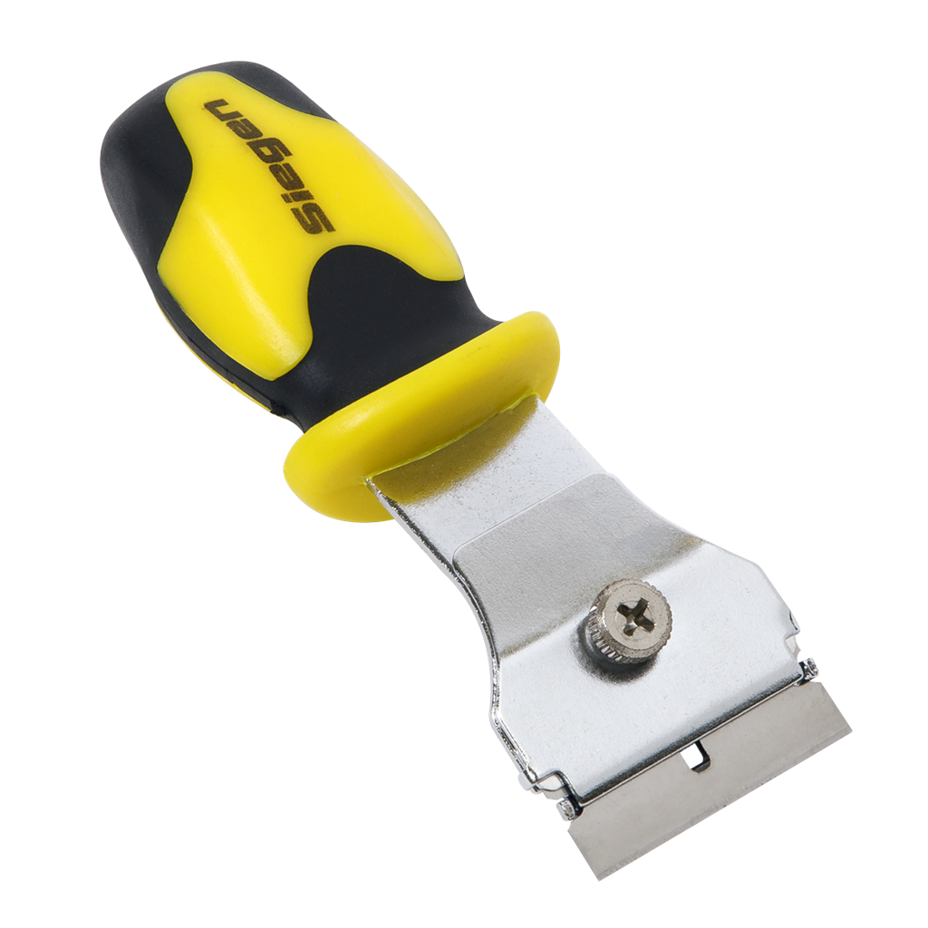Siegen Razor Scraper with Comfort Grip - Display Box of 12