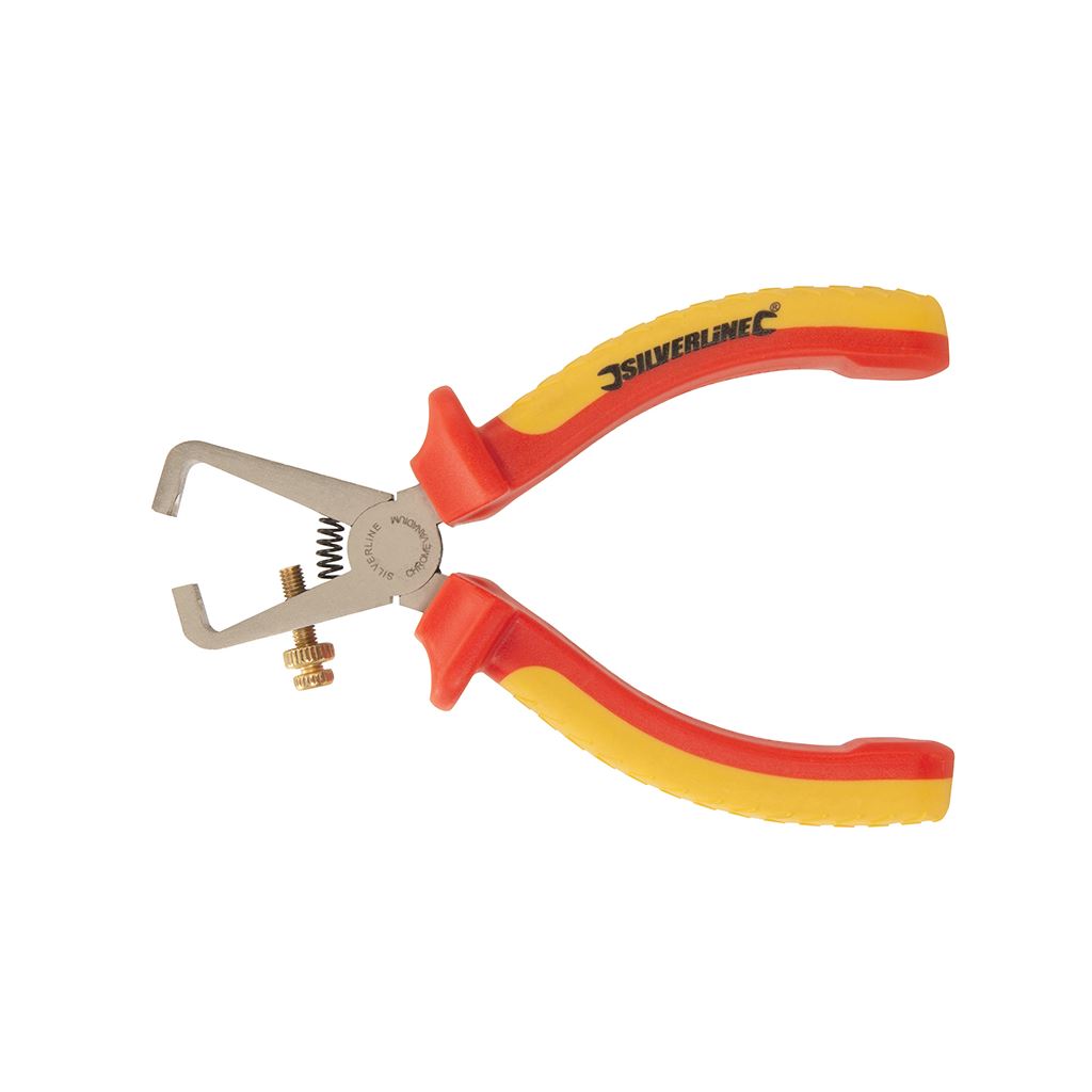 Silverline VDE Expert Wire Stripping Pliers - 160mm