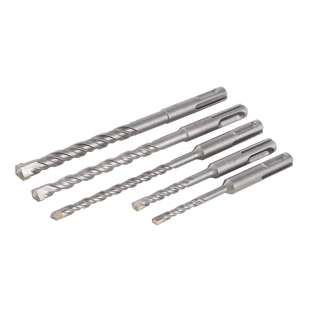 Silverline SDS Plus Masonry Drill Bit Set 5pce - 5pce