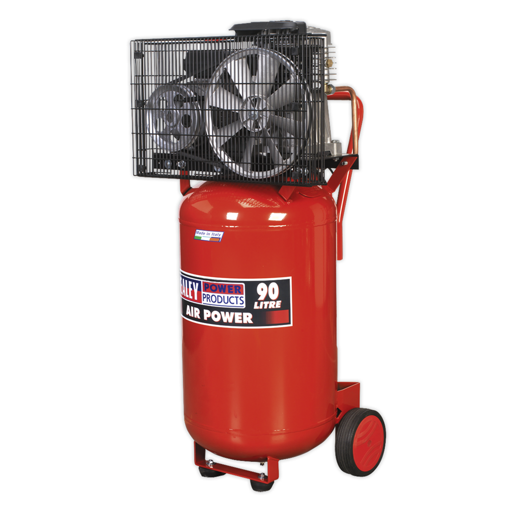 90L Belt Drive Vertical Compressor 3hp