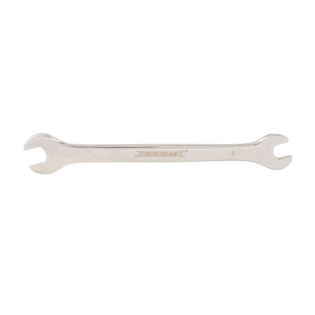 Silverline Open-Ended Spanner - 8 x 9mm