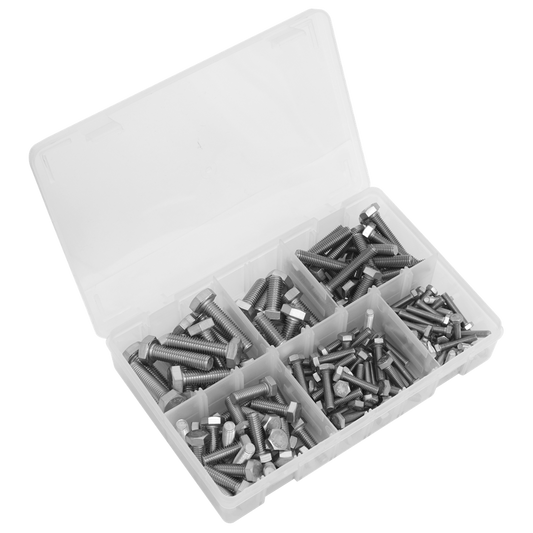 Stainless Steel Setscrew Assortment 150pc M5-M10