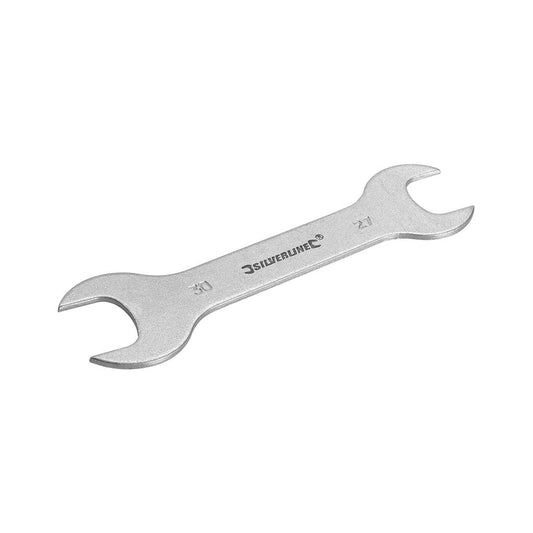 Silverline Double-Ended Gas Bottle Spanner - 27 & 30mm