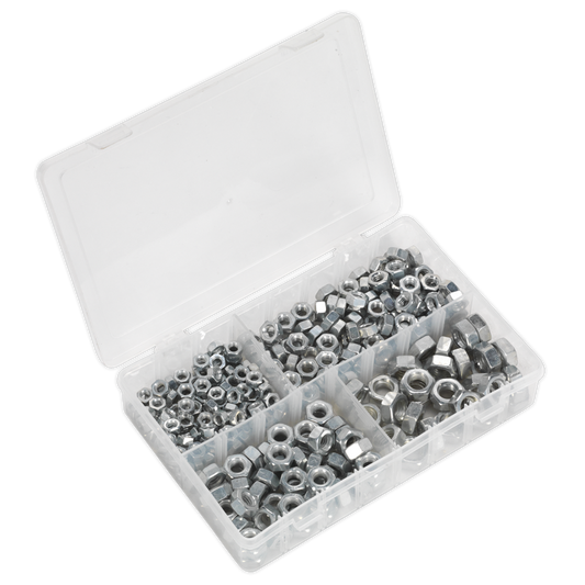 Steel Nut Assortment DIN 934 - 1/4"-1/2"UNF 320pc