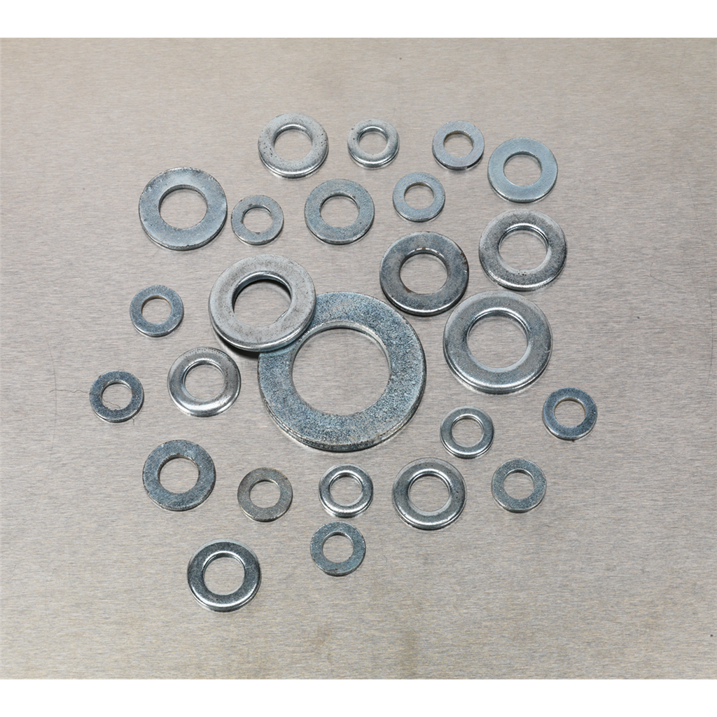 Flat Washer Assortment M6-M24 Form C 495pc