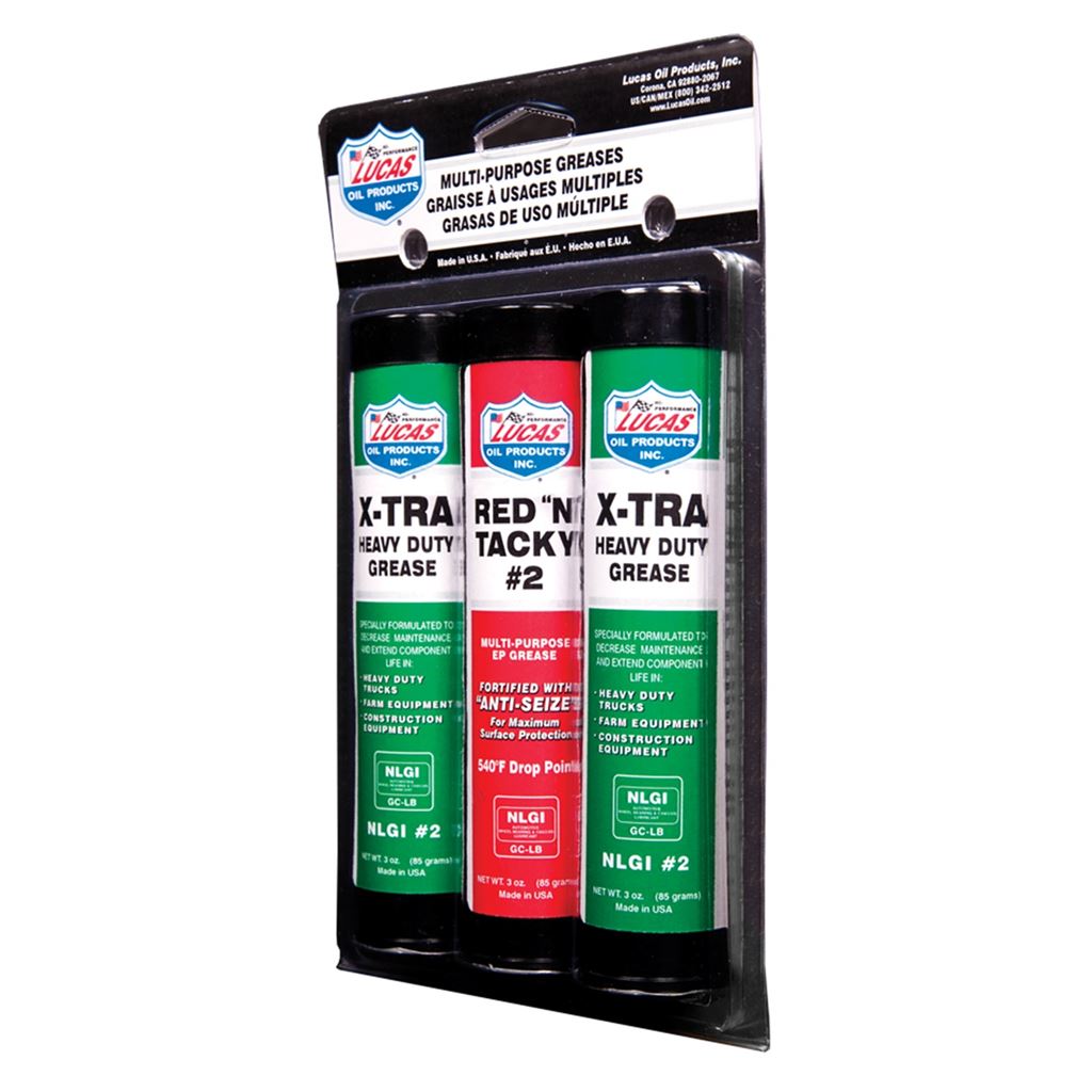 Lucas Oil Grease Pack Red N Tacky & Xtra Hd - 85G