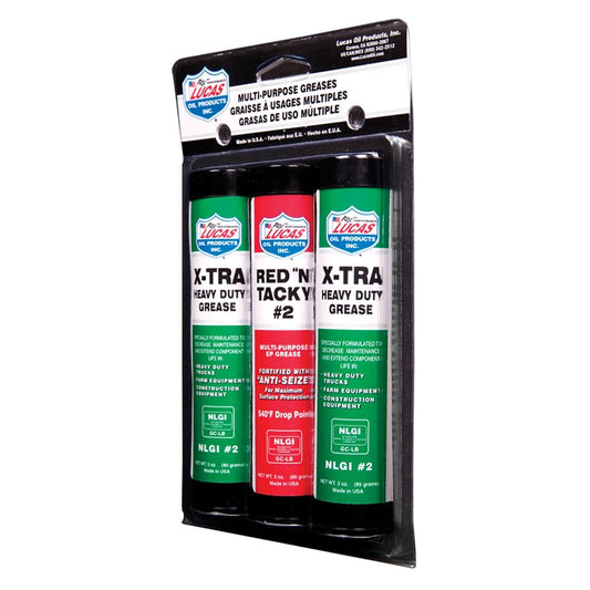 Lucas Oil Grease Pack Red N Tacky & Xtra Hd - 85G