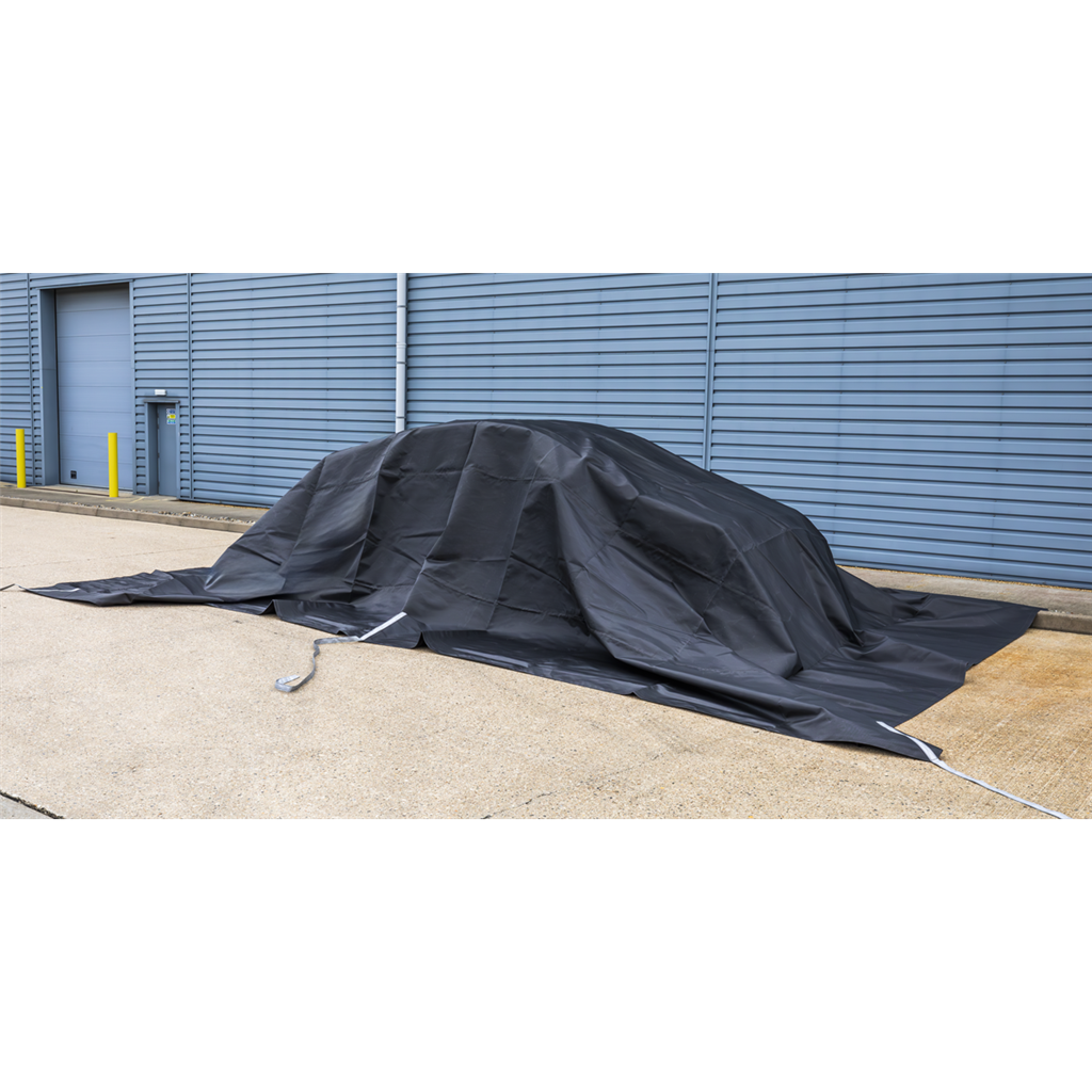 Vehicle Fire Safety Blanket - PU Coated 6 x 8m