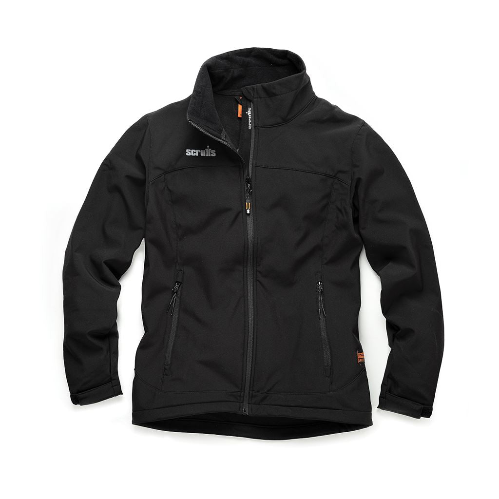 Scruffs Women&#39;s Trade Softshell Jacket Black - Size 10