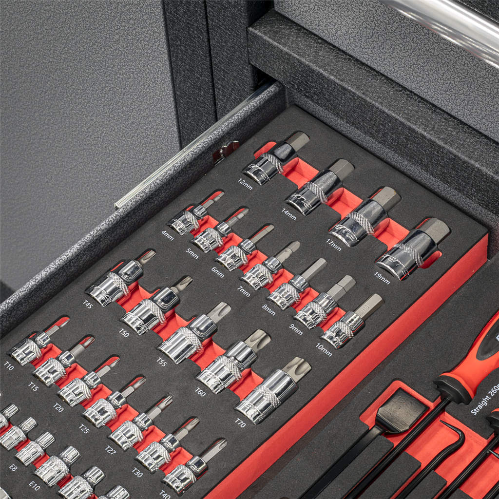 Premier Socket Bit Set with Tool Tray 37pc