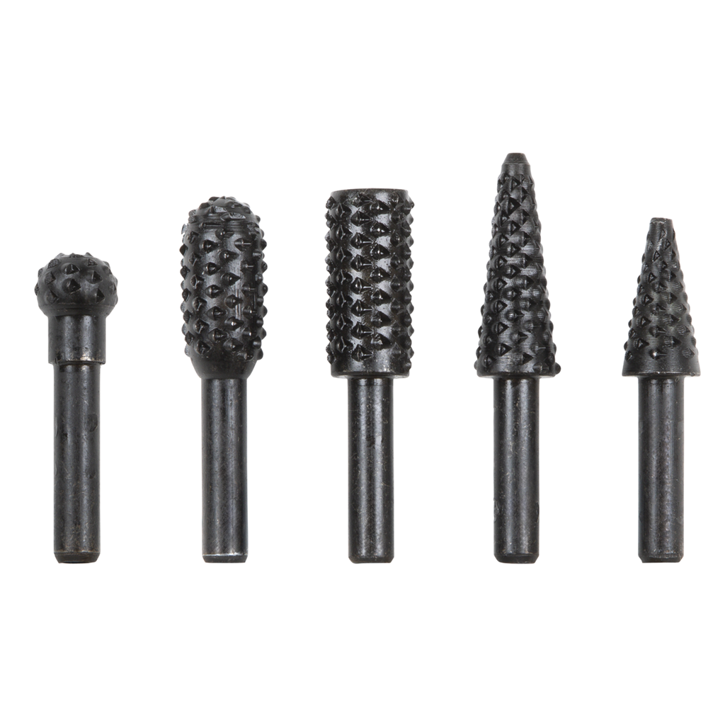 Rotary Burr Rasp Drill Bit Set 5pc