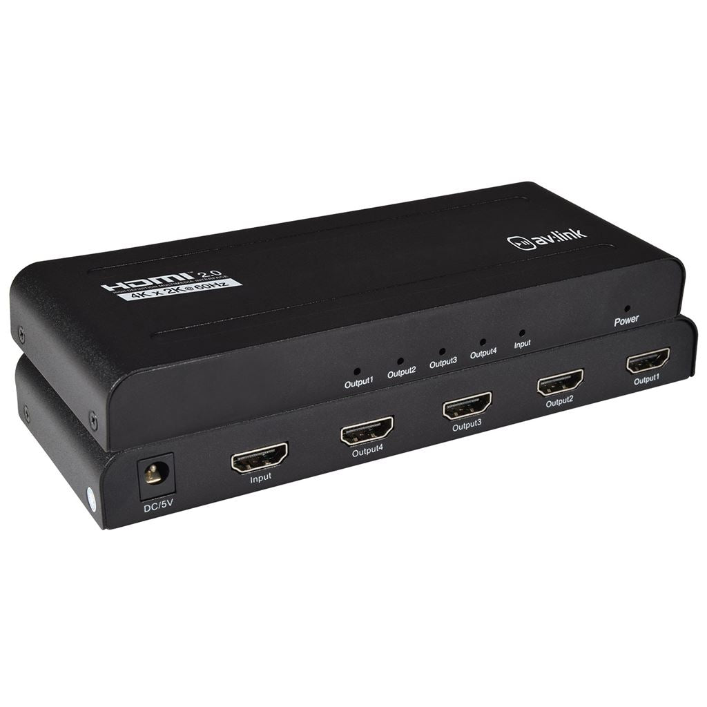 4K HDMI Splitter - 1x4 - HDS14v2.0