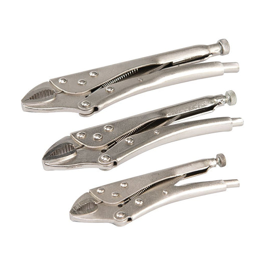 Silverline Self Locking Pliers Set 3pce - 3pce