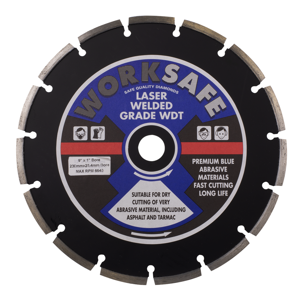 Worksafe&#174; Asphalt/Tarmac Diamond Blade 230 x 22mm