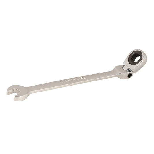 Silverline Flexible Head Ratchet Spanner - 8mm