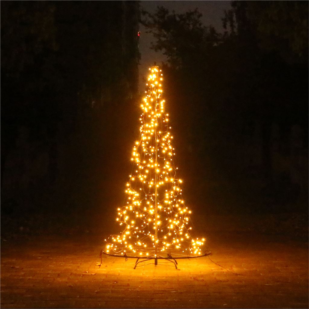 Xmas Haus Pre Lit Twinkling Christmas Tree with Copper Gold LEDs,