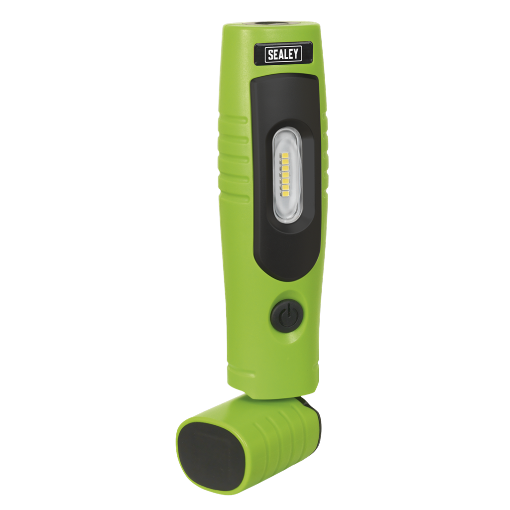 Rechargeable 360&#176; Inspection Light 4W & 3W SMD LED - Green