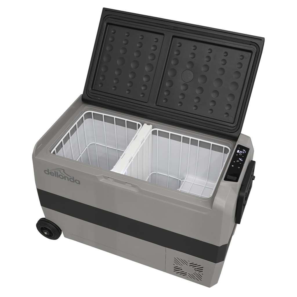 Dellonda Portable Fridge Freezer/Cool Box with LED Display 50L
